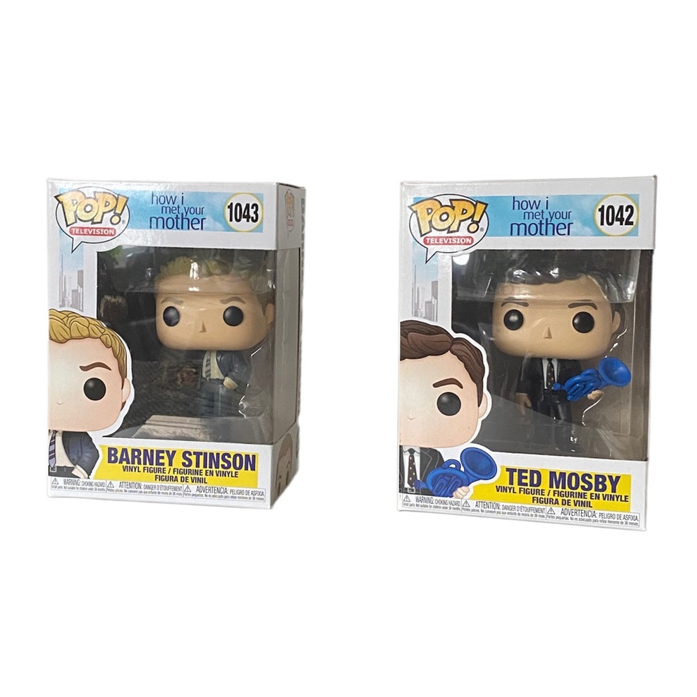 How I Met Your Mother Funko Pop Set: Ted Mosby and Barney Stinson